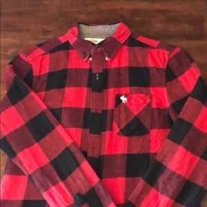 Flannel button down shirt